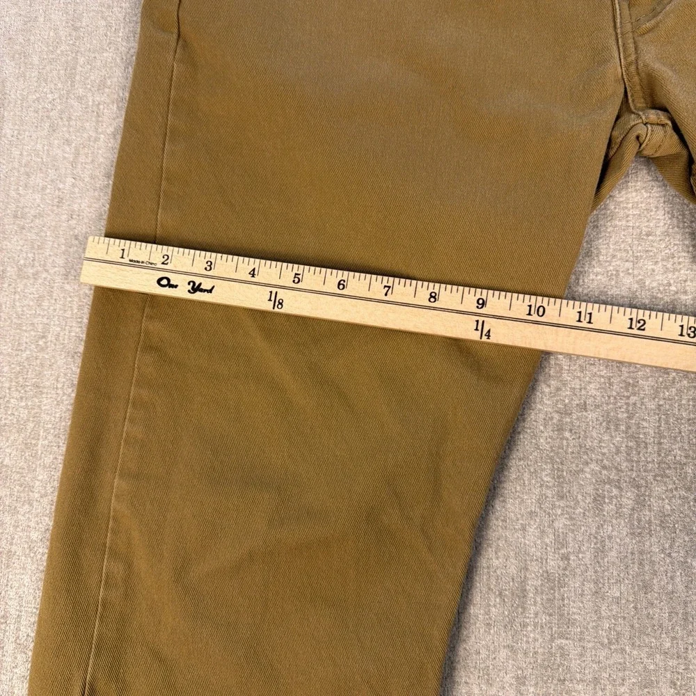 Levi's Jeans 513 Men Size 38x30 Straight Leg Brown Stretch Denim Classic